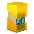 Ultimate Guard Boulder 100+ Deck Case – Amber, Holds 100 Double-Sleeved TCG Cards, Soft-Touch Finish