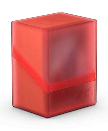 Ultimate Guard Boulder 80+ Classic Deck Case for 80 Double-Sleeved Cards - Ruby