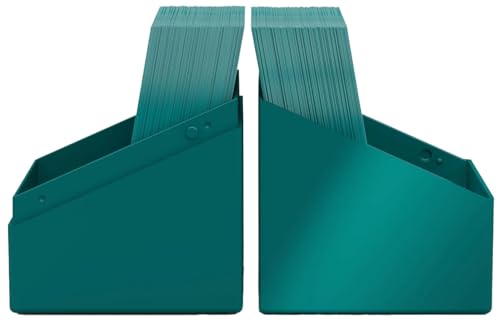 Ultimate Guard Boulder Solid 100+ Deck Case – Petrol – Holds 100 Double-Sleeved TCG Cards