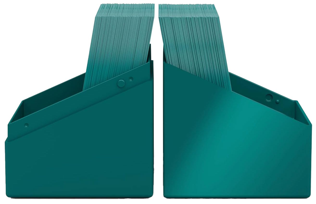 Ultimate Guard Boulder Solid 100+ Deck Case – Petrol – Holds 100 Double-Sleeved TCG Cards