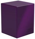 Ultimate Guard Boulder Solid 100+ Deck Case – Purple, Holds 100 Double-Sleeved or 120 Single-Sleeved Cards