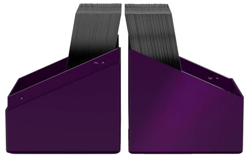 Ultimate Guard Boulder Solid 100+ Deck Case – Purple, Holds 100 Double-Sleeved or 120 Single-Sleeved Cards