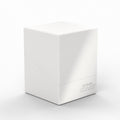 Ultimate Guard Boulder Solid 100+ Deck Case – White, Secure Storage for 100 Double-Sleeved Cards