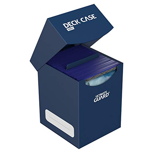 Ultimate Guard Deck Case 100+ Blue – Standard Size Card Box for Double-Sleeved Cards