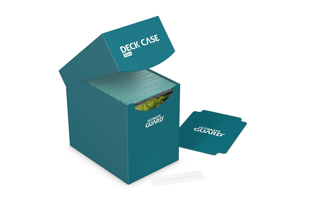 Ultimate Guard Deck Case 133+ Petrol – Acid-Free, Self-Locking Box for 133 Double-Sleeved Cards