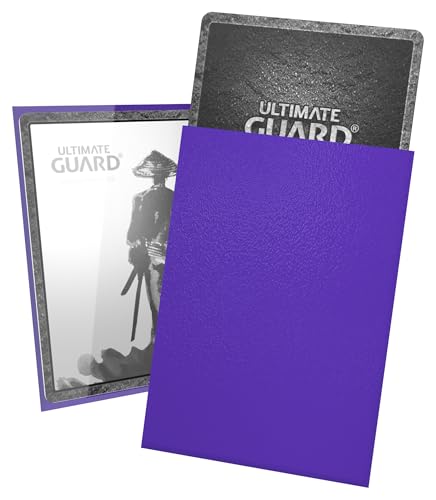 Ultimate Guard Katana Sleeves - 60 Japanese Size Blue TCG Card Sleeves, 62x89mm, Acid-Free & PVC-Free