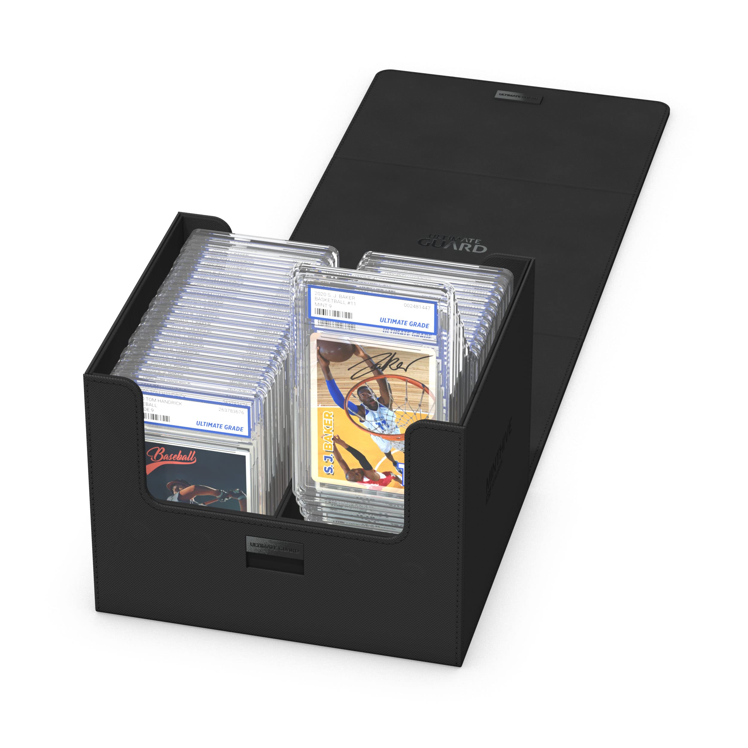 Ultimate Guard Minthive 30+ Deck Case - Black Xenoskin, Holds 30 Magnetic Card Cases, Secure ZnapClaw Lock