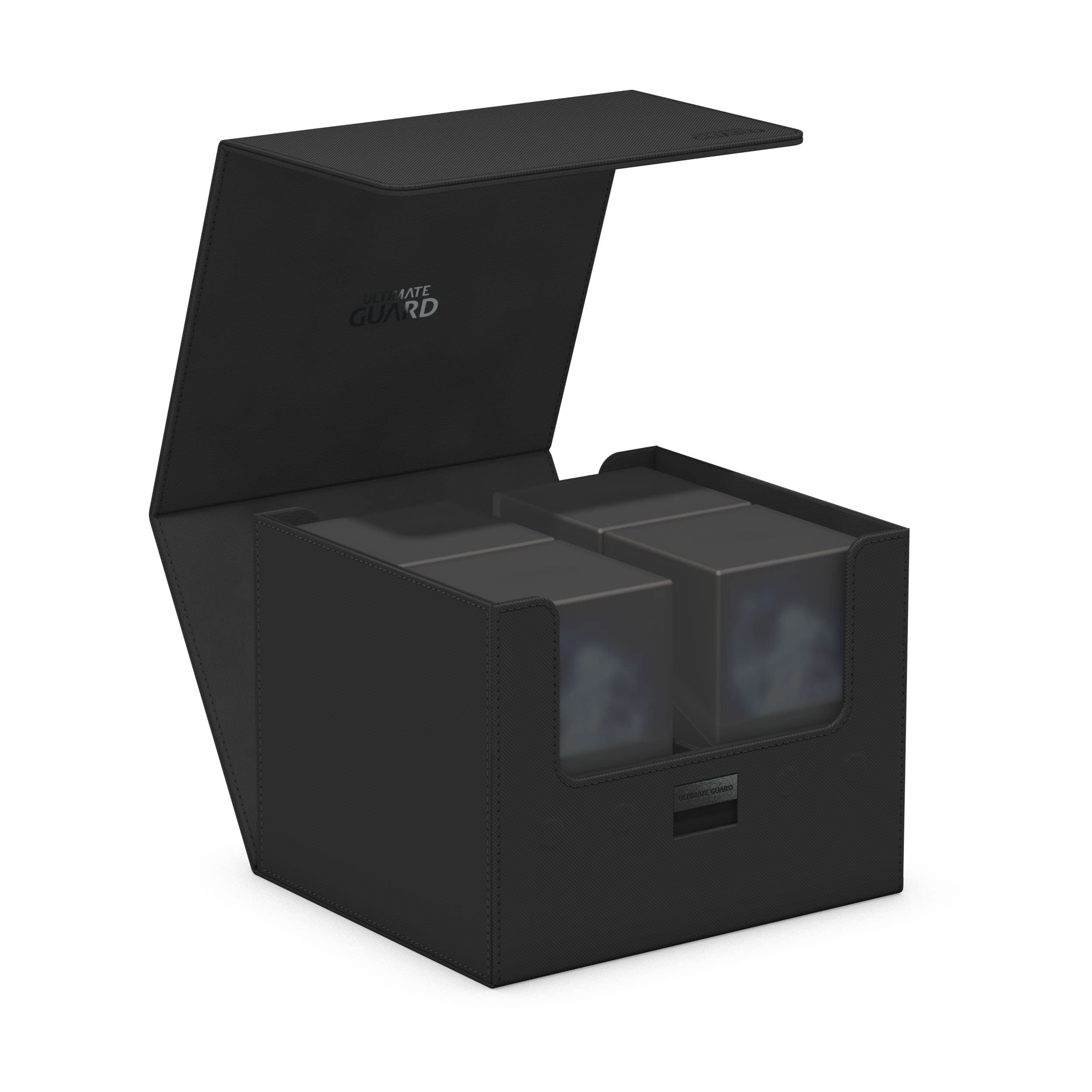 Ultimate Guard Minthive 30+ Deck Case - Black Xenoskin, Holds 30 Magnetic Card Cases, Secure ZnapClaw Lock