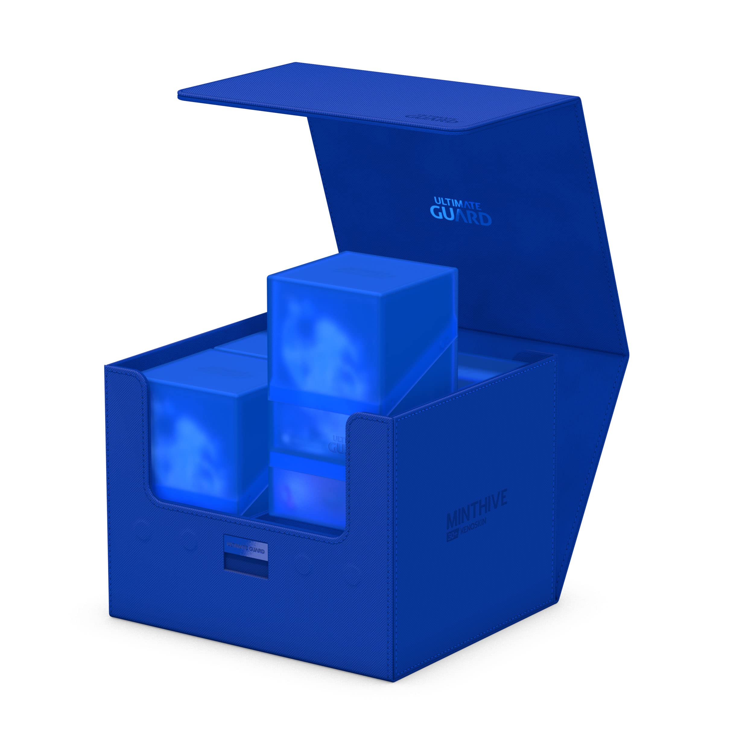 Ultimate Guard Minthive 30+ Deck Case – Blue, Holds 30 Magnetic Card Cases with Secure ZnapClaw Lock