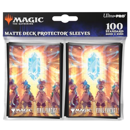 Ultra PRO Final Fantasy x Universes Beyond Crystal's Chosen 100ct Deck Protector Sleeves for MTG