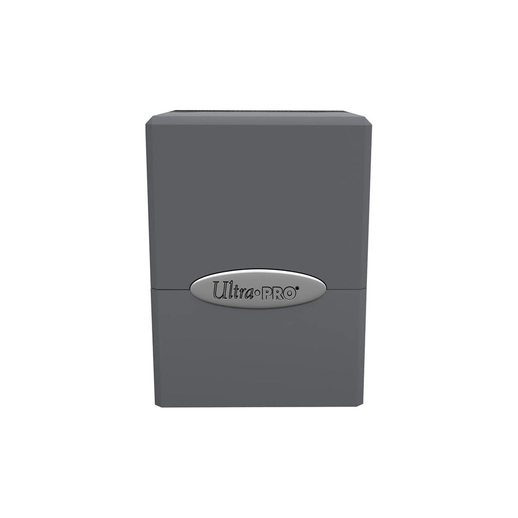 Ultra Pro Satin Cube Deck Box - Smoke Grey (15595): Secure Storage for 100+ Cards