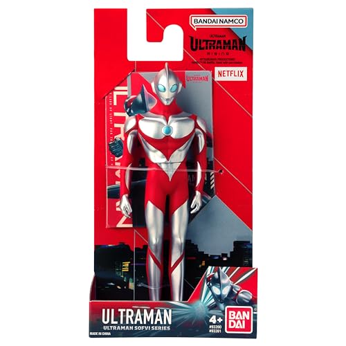 Ultraman: Rising – Sofvi Heroes 5-Inch Soft Vinyl Figure with Collectible Cards