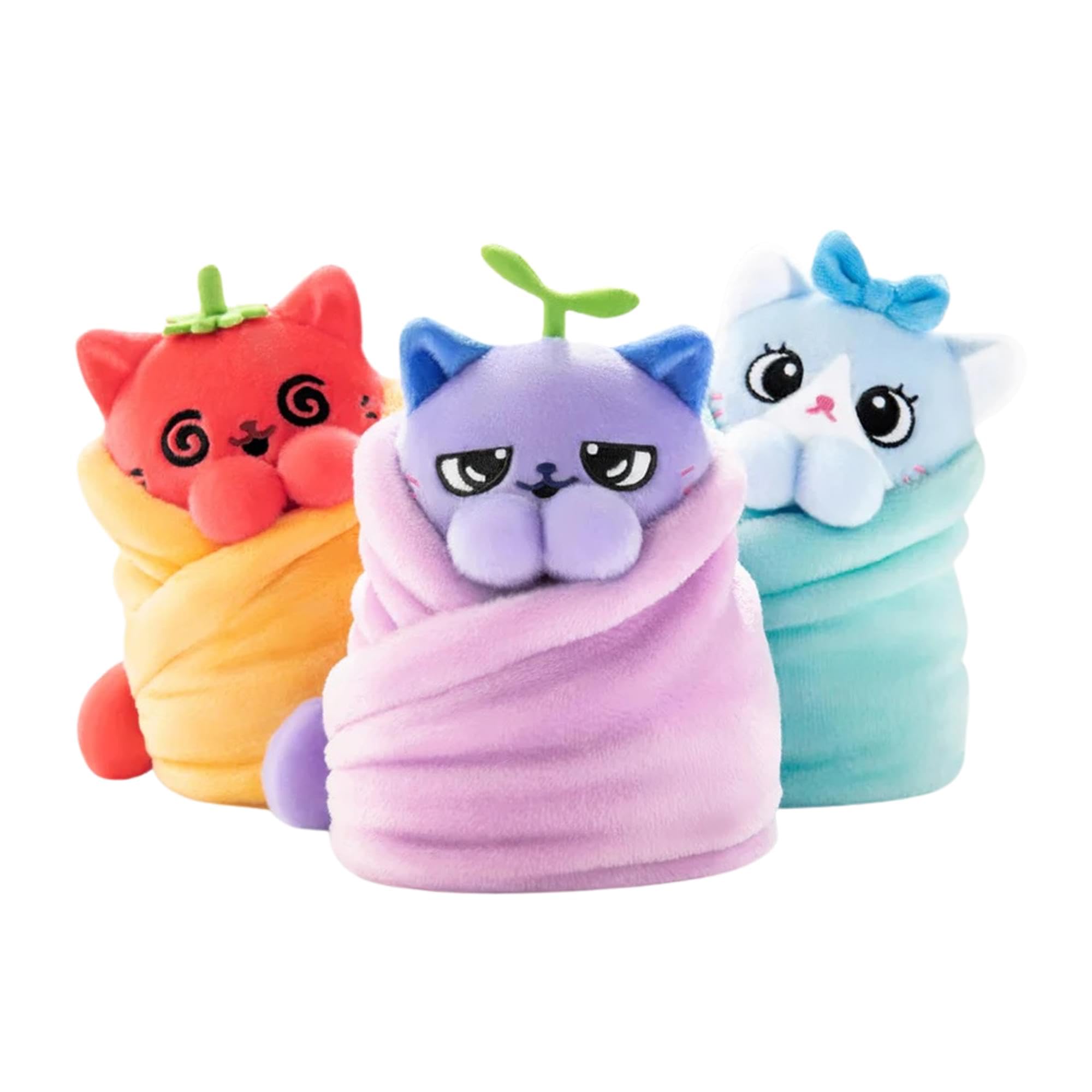 UNCUTE Purritos - Series 5 (Salsa) Plush Toy – 6.5" Burrito-Cat Design
