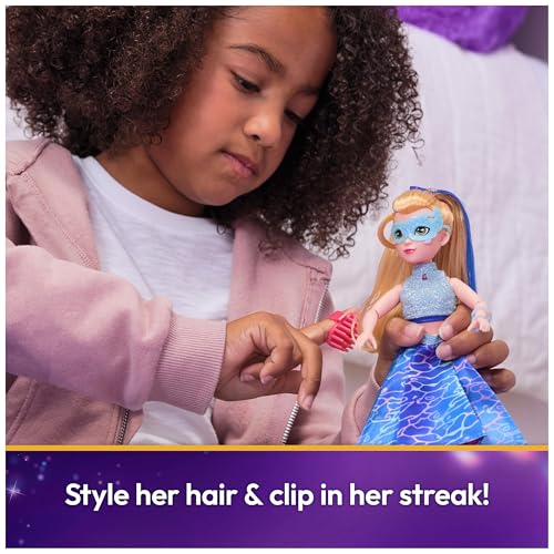 Unicorn Academy Isabel Masquerade Ball Doll with 11 Accessories, 9.5” Posable Doll for Girls Ages 4+