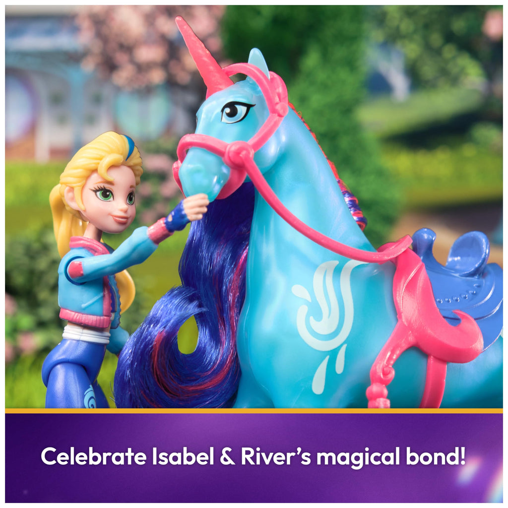 Unicorn Academy Isabel & River Doll and Unicorn Set – Posable Toys with Accessories for Girls Ages 4+