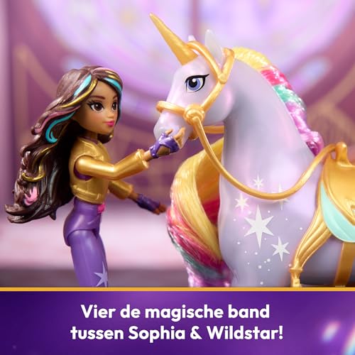 Unicorn Academy Sophia & Wildstar Doll and Unicorn Set with Accessories, for Ages 4+