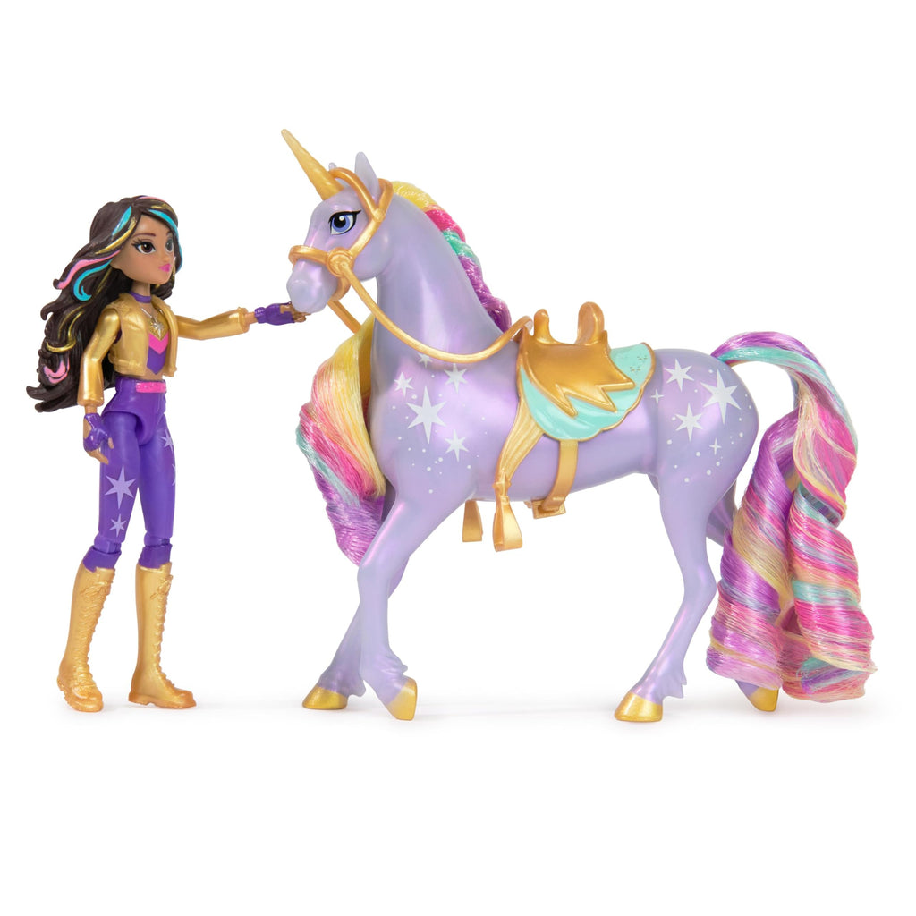 Unicorn Academy Sophia & Wildstar Doll and Unicorn Set with Accessories, for Ages 4+