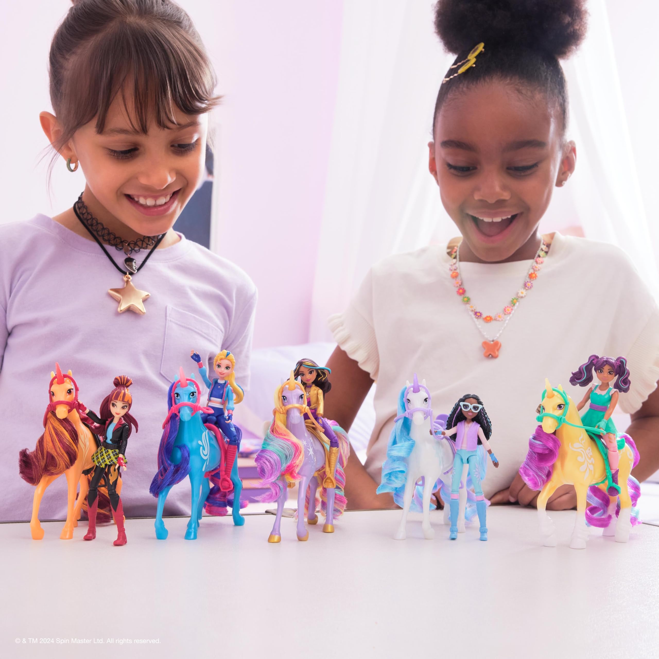 Unicorn Academy Sophia & Wildstar Doll and Unicorn Set with Accessories, for Ages 4+