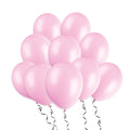 Unique Party Powder Pink Latex Balloons – 12 Inch, Pack of 10 for Baby Showers & Birthdays