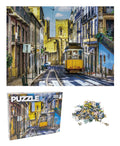 Universal Castle 1000-Piece Lisbon Panorama Jigsaw Puzzle – 27x20 Inch Challenge
