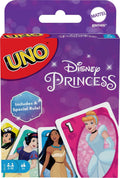 UNO Disney Princesses Card Game – 112 Cards with Power of Friendship Wild Card for Ages 7+