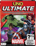 UNO Ultimate Marvel Card Game – 4 Character Decks with Special Powers & Collectible Foil Cards