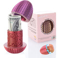 Unorgee Egg Shaped Cash Maze Puzzle Box – 3D Maze Egg with Hidden Compartment for Money & Gift Cards, Reusable Easter Gift for Kids, Teens, Adults