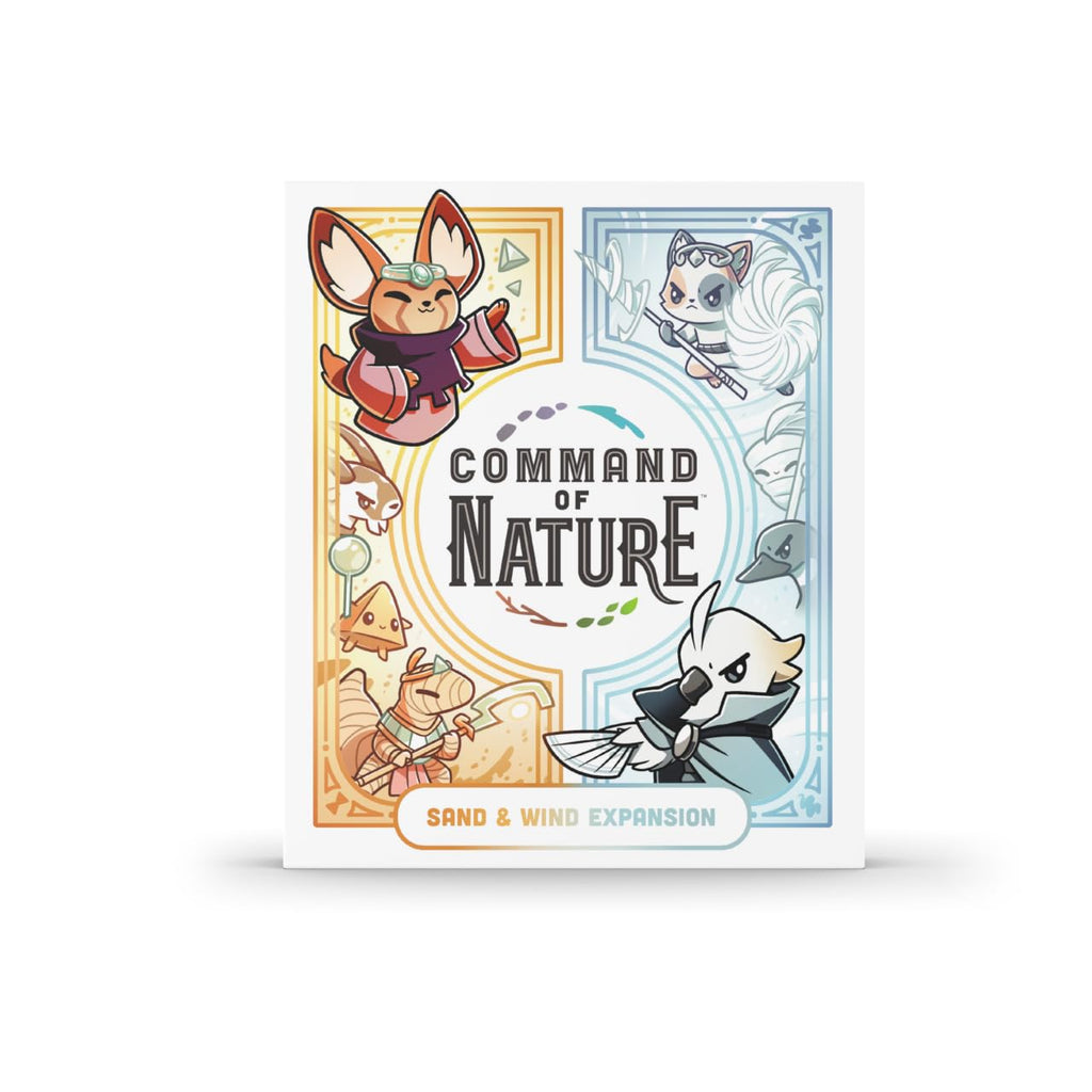 Unstable Games Command of Nature Sand & Wind Expansion – Competitive Deck-Building Card Game for 2-4 Players