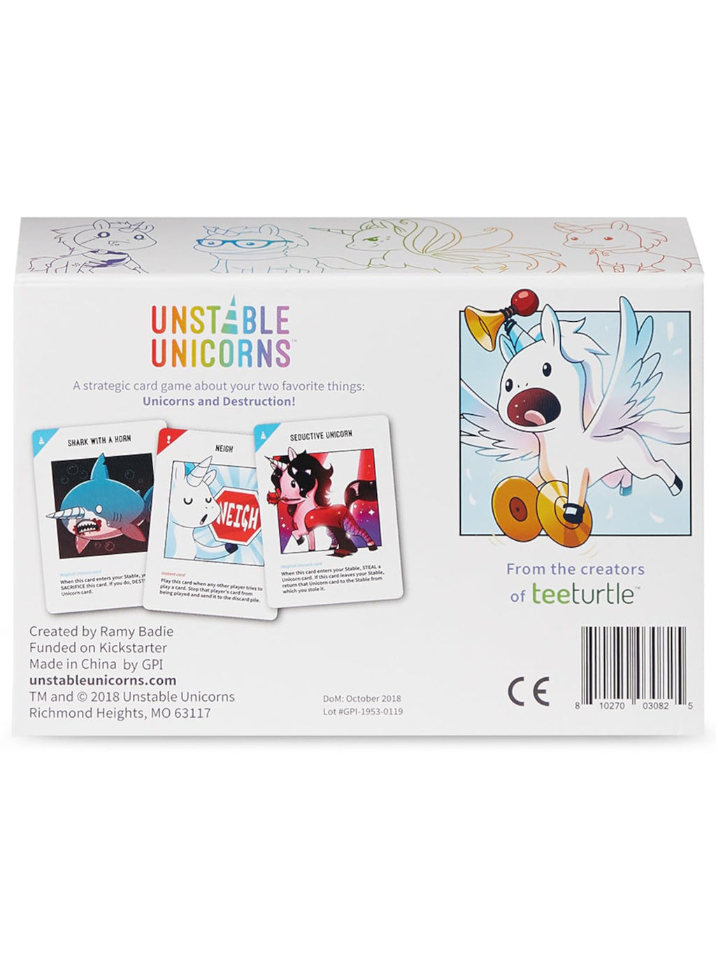 Unstable Unicorns Card Game – Strategy Party Game for 2-8 Players, Ages 8+ | Fun Family Game Night