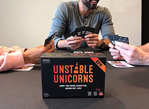 Unstable Unicorns NSFW Card Game – Adult Strategic Party Game (Ages 21+)
