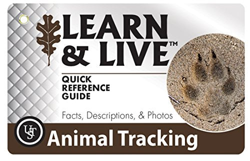 UST Learn & Live Outdoor Skills Card Set – Waterproof, Compact, 12 Survival Topics
