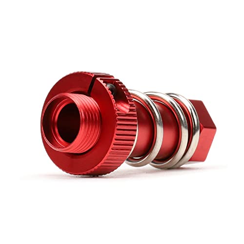 UURCSKY Red Aluminum Servo Saver Hub Set for Arrma 1/8 Kraton, Typhon, Talion, Infraction, and More - Replacement Part ARA340163