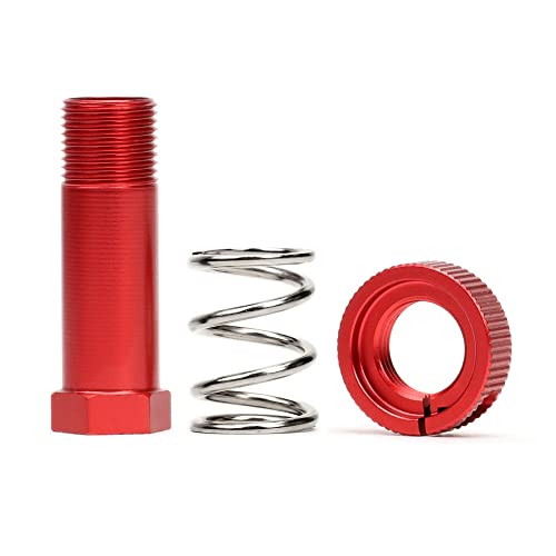 UURCSKY Red Aluminum Servo Saver Hub Set for Arrma 1/8 Kraton, Typhon, Talion, Infraction, and More - Replacement Part ARA340163