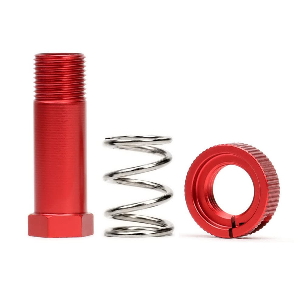 UURCSKY Red Aluminum Servo Saver Hub Set for Arrma 1/8 Kraton, Typhon, Talion, Infraction, and More - Replacement Part ARA340163