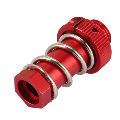 UURCSKY Red Aluminum Servo Saver Hub Set for Arrma 1/8 Kraton, Typhon, Talion, Infraction, and More - Replacement Part ARA340163