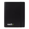 Vault X 4 Pocket Strap Binder (Black) – Holds 160 Standard Trading Cards