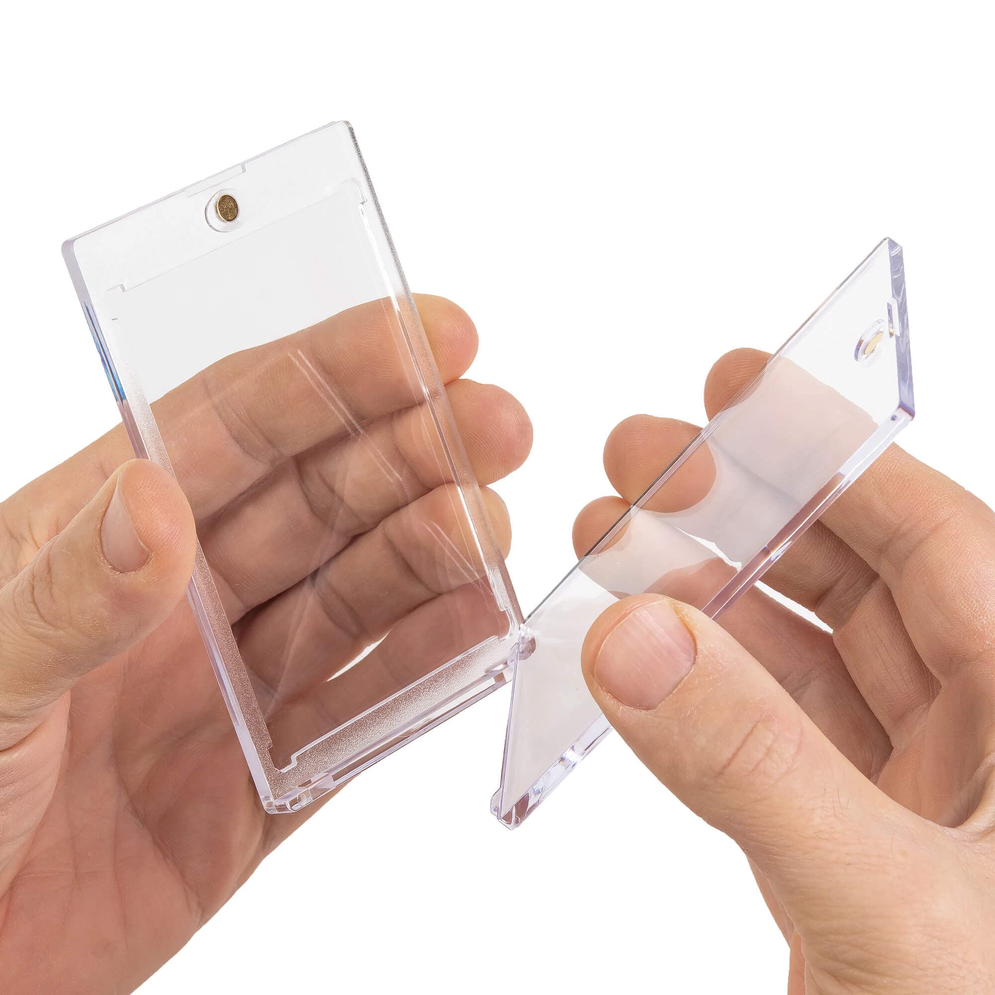 Vault X 75pt Magnetic Card Holders (5 Pack) – Clear UV-Protective One-Touch Cases