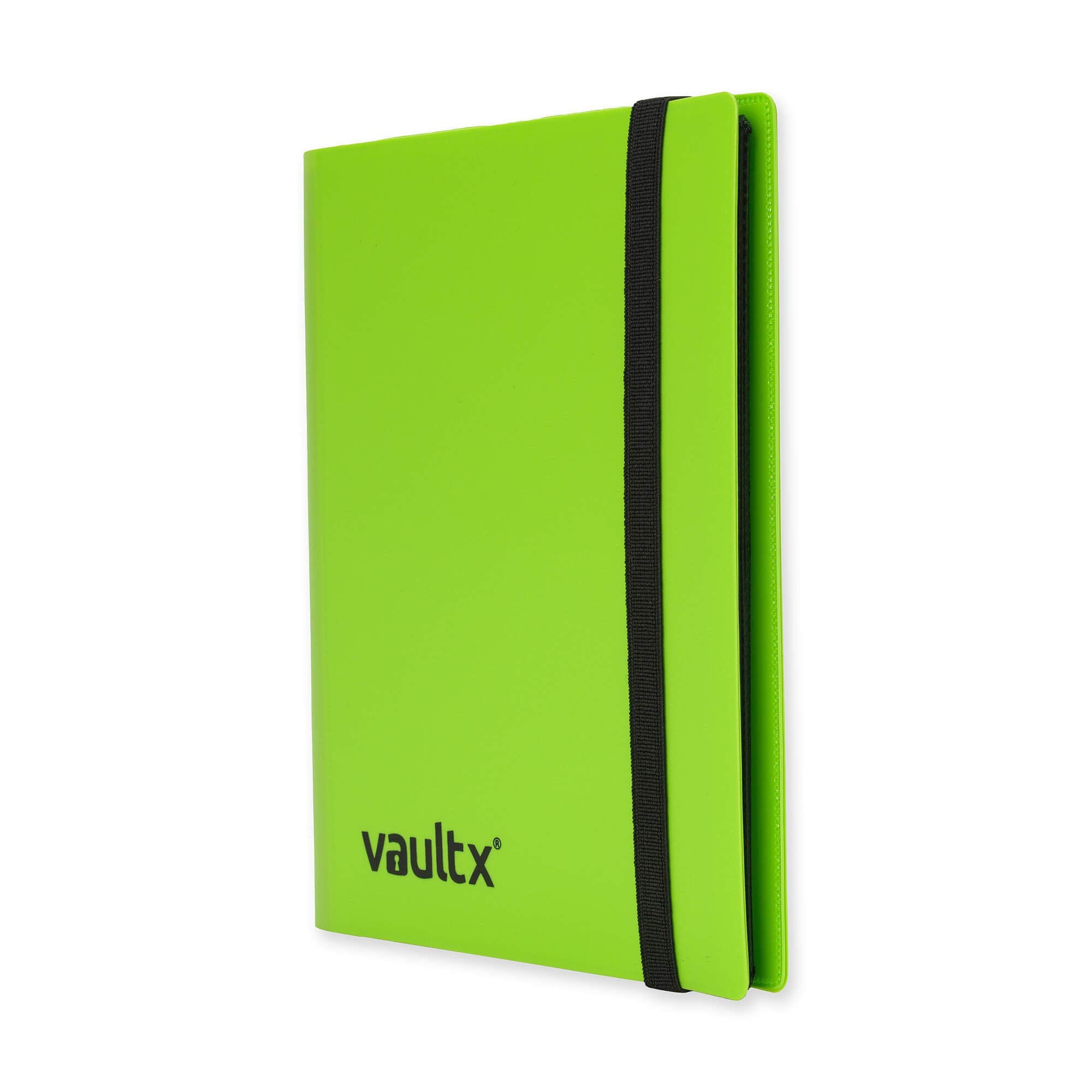 Vault X Green 4-Pocket Strap Binder – Holds 160 Standard Trading Cards
