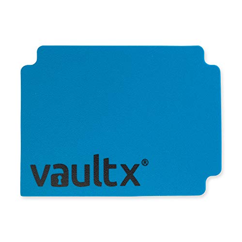Vault X Large Standard Deck Box (Blue) - Includes 150 Sleeves and Divider | Fits 100+ Sleeved Cards