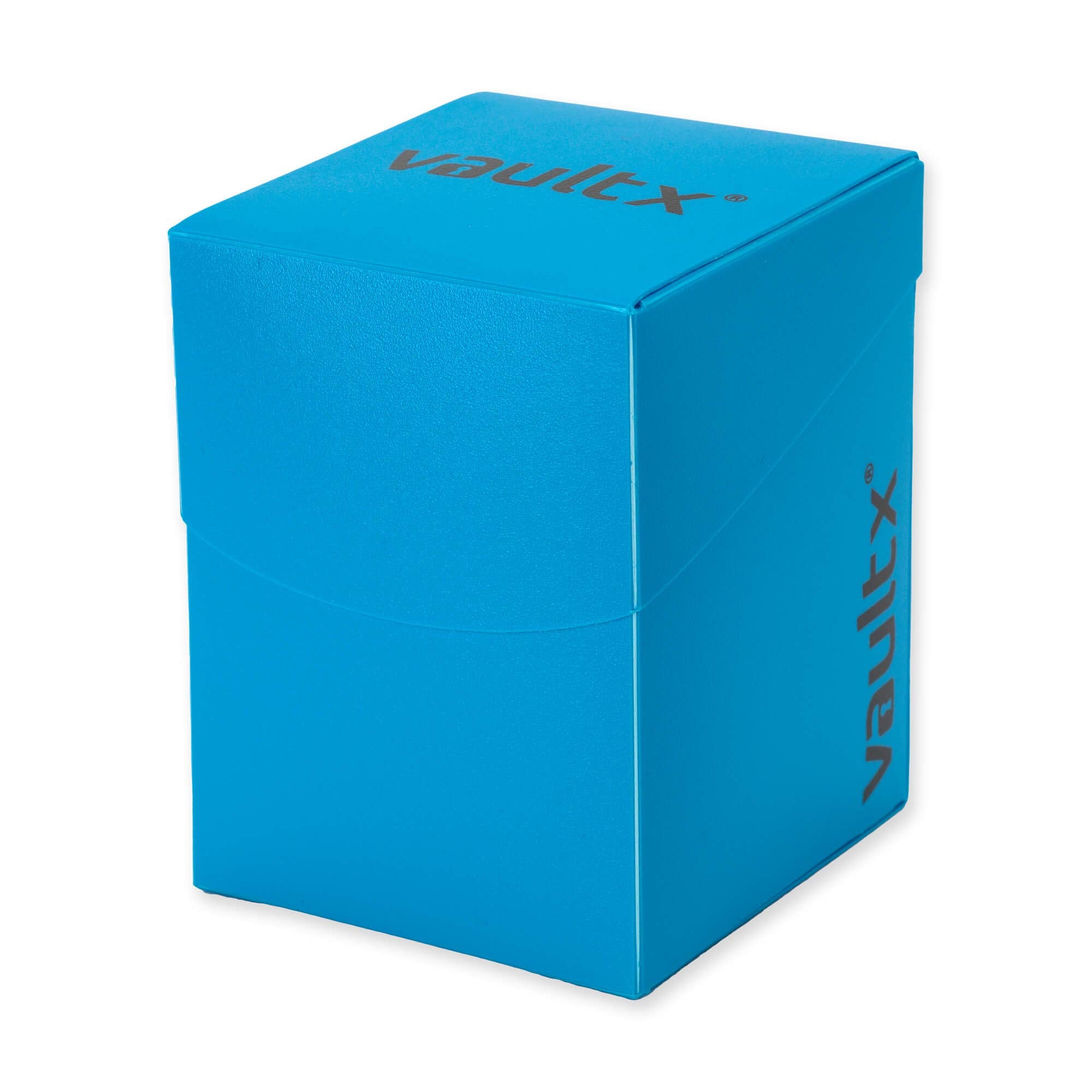 Vault X Large Standard Deck Box (Blue) - Includes 150 Sleeves and Divider | Fits 100+ Sleeved Cards