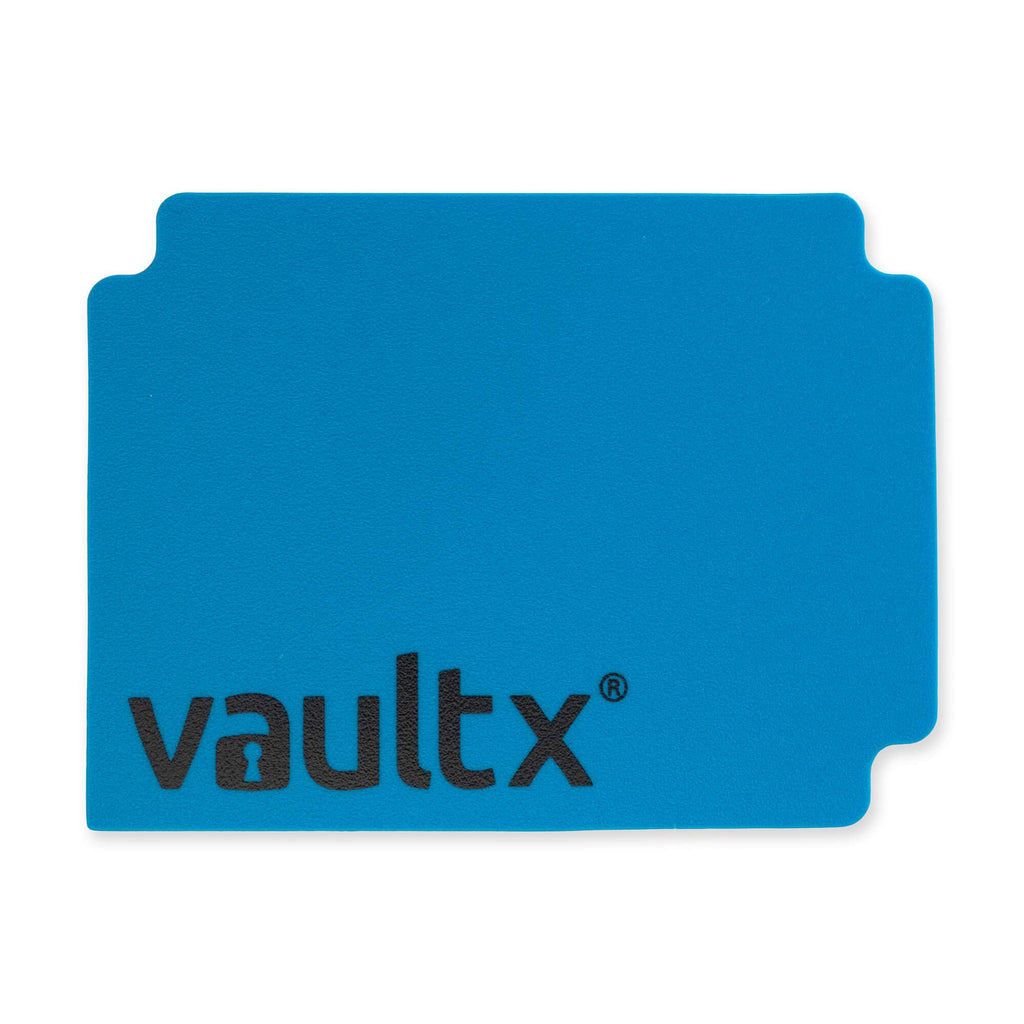 Vault X Large Standard Deck Box (Blue) - Includes 150 Sleeves and Divider | Fits 100+ Sleeved Cards