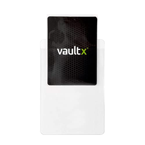 Vault X Semi-Rigid Trading Card Holders 50-Pack Clear Hard Sleeves for Grading
