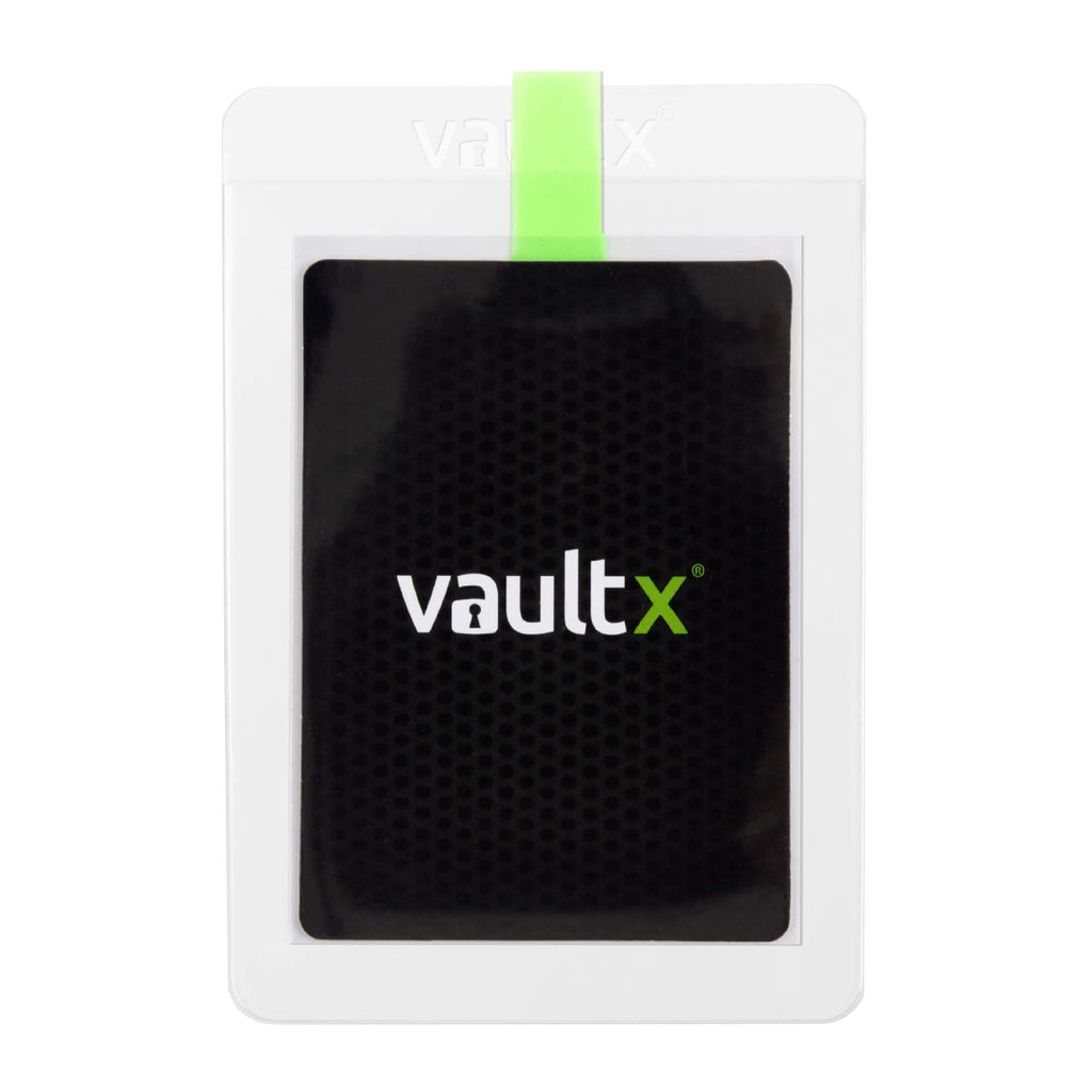 Vault X Semi-Rigid Trading Card Holders 50-Pack Clear Hard Sleeves for Grading