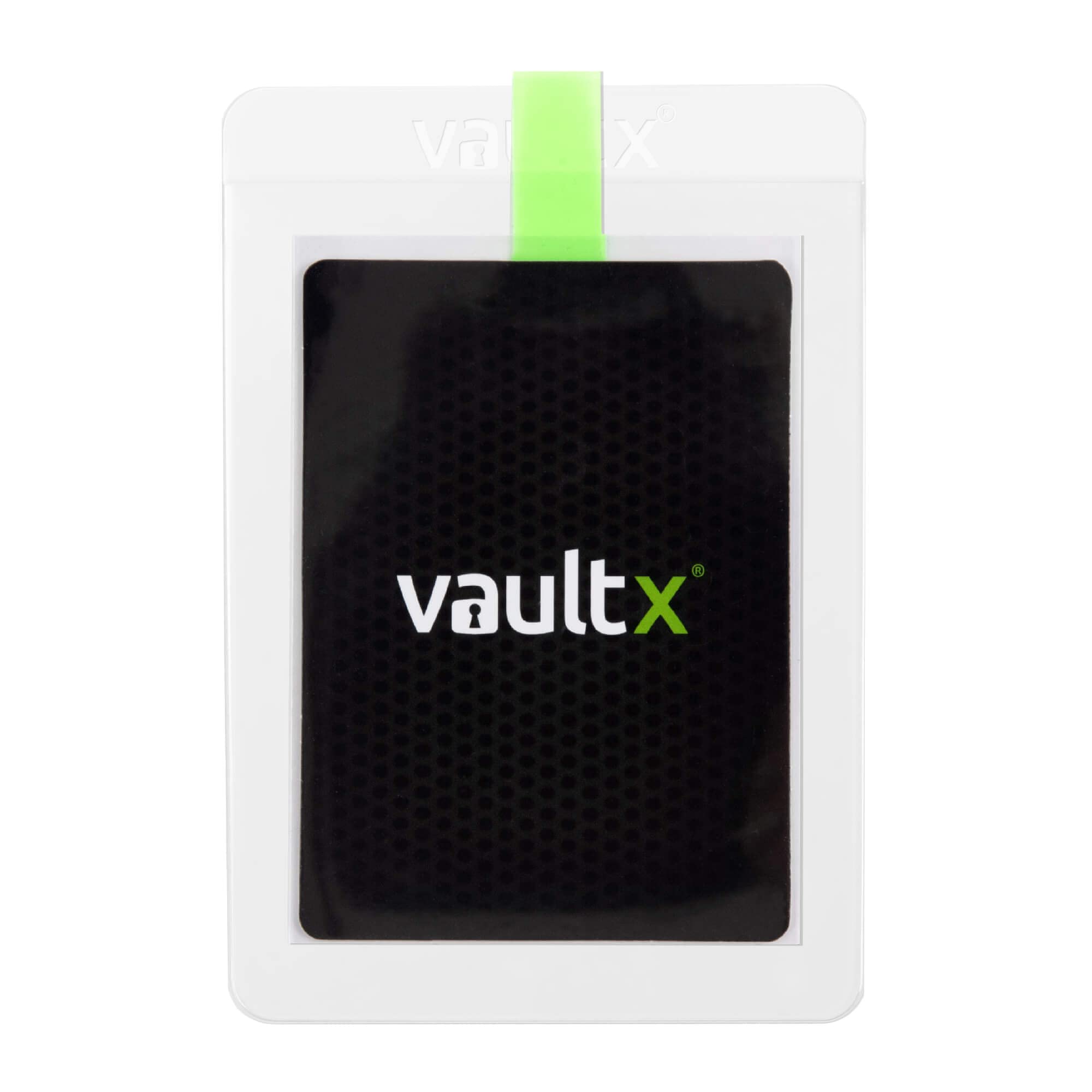 Vault X Semi-Rigid Trading Card Holders 50-Pack Clear Hard Sleeves for Grading
