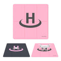 VCUTECH 25-Inch Weighted Drone Landing Pad – Waterproof PU PVC, Double-Sided, Portable for DJI Mini 3 Pro, Mavic 3, Air 2/2S, Mini 2, FPV, Avata (Pink)