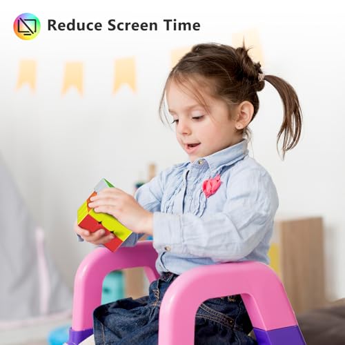 Vdealen 3.54 Inch Big Speed Cube 3x3x3 – Stickerless Smooth Magic Puzzle for Kids and Adults