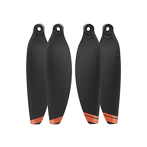 VEALONO 16-Pack Orange Replacement Propellers for DJI Mini 2 / Mini SE / Mini 2 SE / Mini 4K – Low-Noise Quick-Release Blades with Screws & Screwdriver