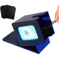 Venssu Deck Box for Commander Display - Holds 100 Double-Sleeved Cards with Window and Toploader