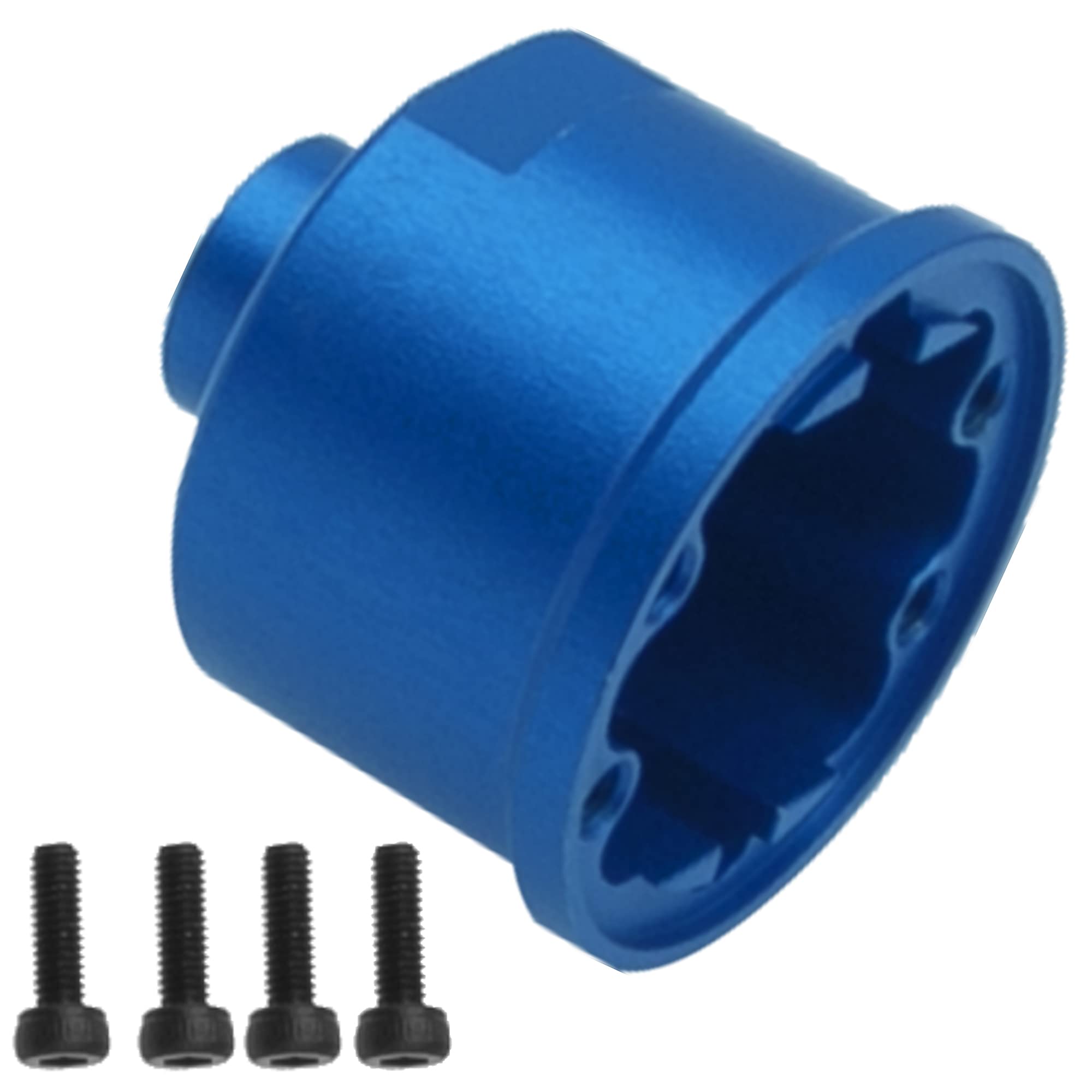 Vgoohobby Blue Aluminum Differential Carrier Case for Traxxas 1/10 RC Cars (Part #3978/5381)