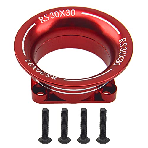 Vgoohobby Metal Motor ESC Cooling Fan Cover, 30mm x 30mm, Red Aluminum Alloy for 1/8 1/10 1/12 RC Cars